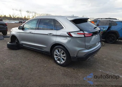 2020 Ford Edge Titanium from USA, damaged, VIN 2FMPK4K90LBA30612
